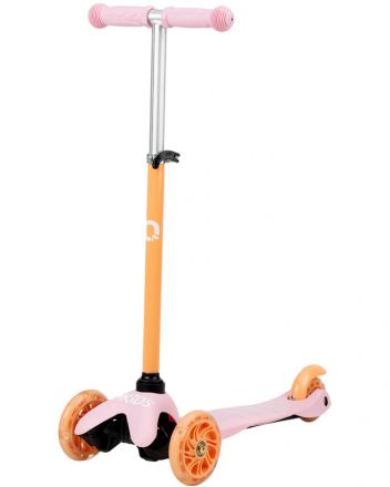 Самокат трехколесный QKIDS Lumis orange